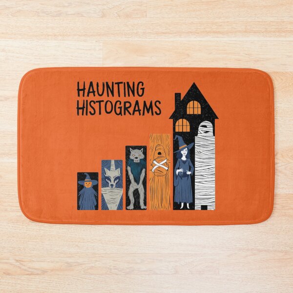 Item preview, haunting histogram, funny statistics and Halloween designed and sold by NoetherSym.