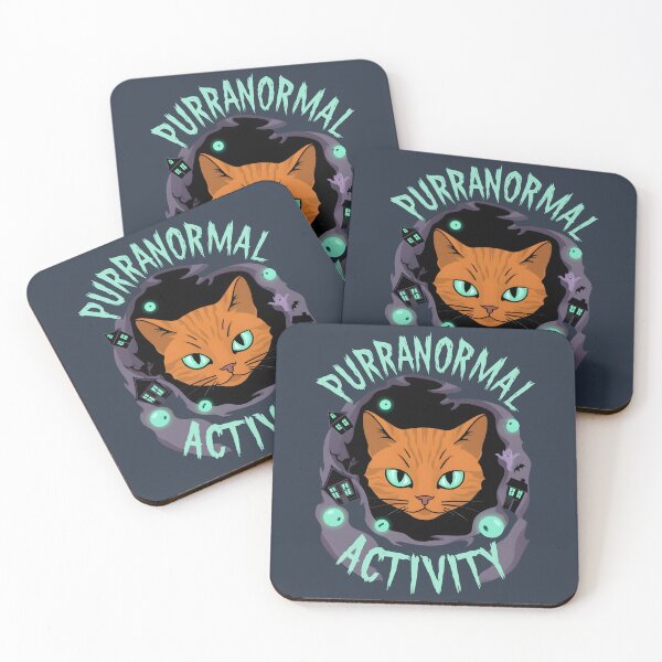Item preview, Purranormal Activity – Spooky Orange Cat - Halloween Design for Cat Lovers designed and sold by brindled.