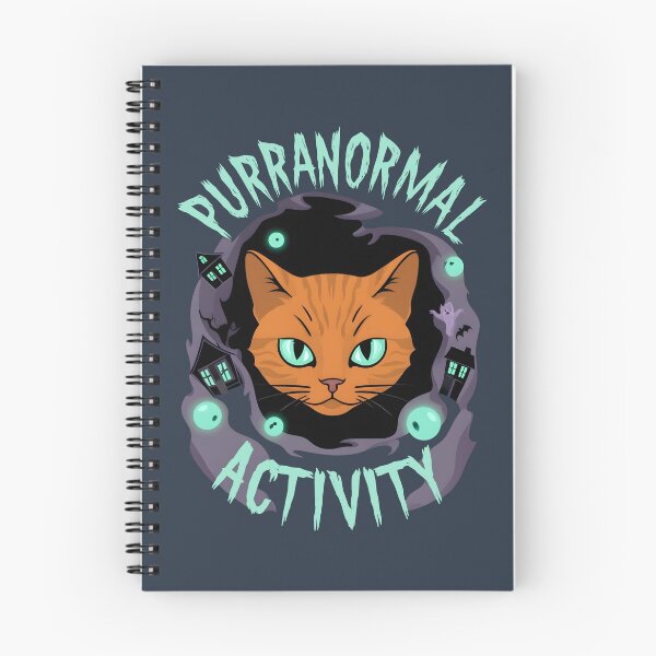 Item preview, Purranormal Activity – Spooky Orange Cat - Halloween Design for Cat Lovers designed and sold by brindled.