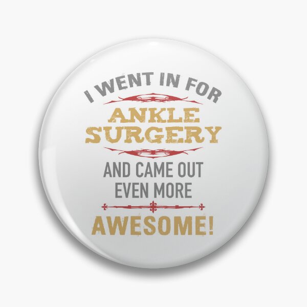Item preview, Ankle Surgery Recovery Humor designed and sold by thepixelgarden.