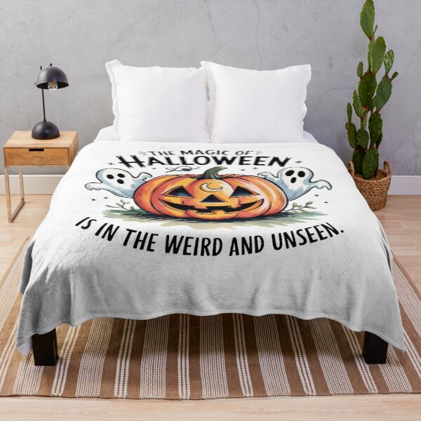 Item preview, The Magic of Halloween Pumpkin Ghost designed and sold by PrintCrafting.