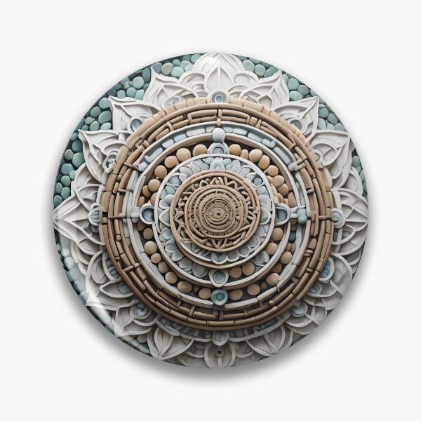 Item preview, Organic Green Leaf Mandala designed and sold by MandalasShops.