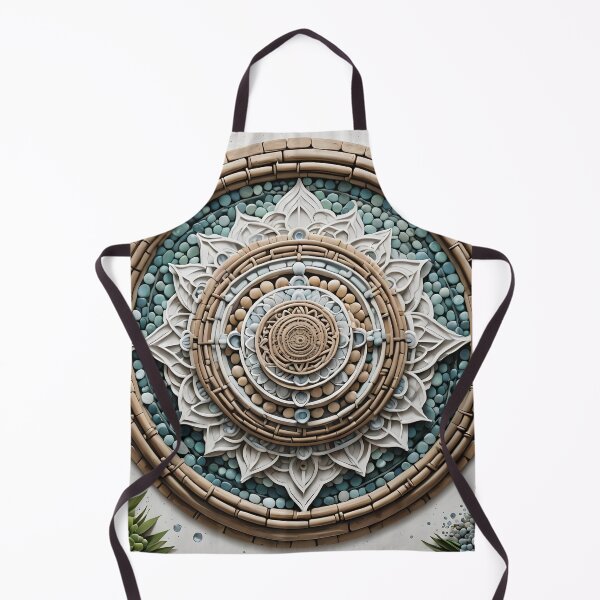 Item preview, Organic Green Leaf Mandala designed and sold by MandalasShops.