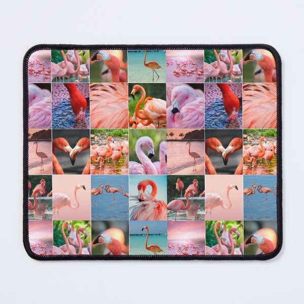 Item preview, Colorful Flamingo Photo Collage designed and sold by ColorfulPrints.