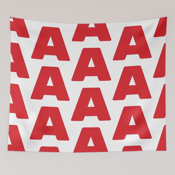 Item preview, Bold Red Letter A Icon designed and sold by TXTRZ-TXTRZ.