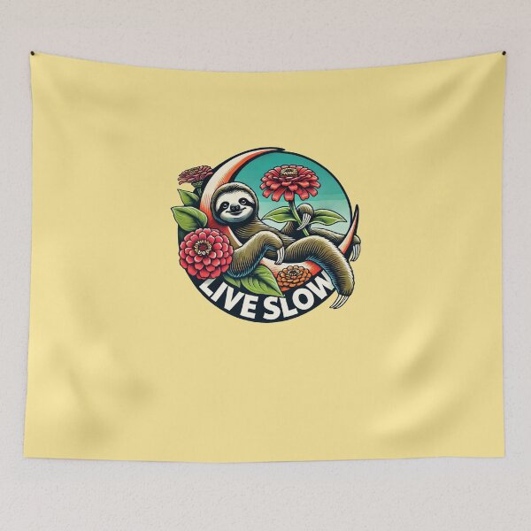 Item preview, Live Slow designed and sold by FrictionMaxxing.