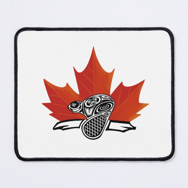 Item preview, Beaver and maple leaf designed and sold by Ilikeiwantilove.
