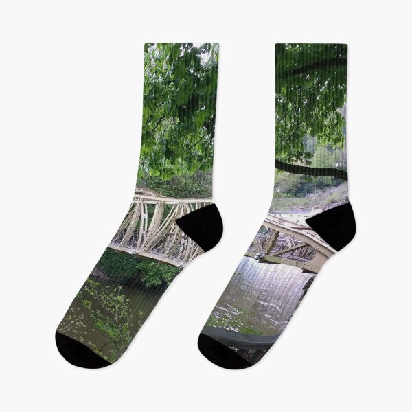 Item preview, #359 |☼| Brook Beneath Bridge And Branches (Matlock Bath) designed and sold by Naean H.F. (Nez Man).