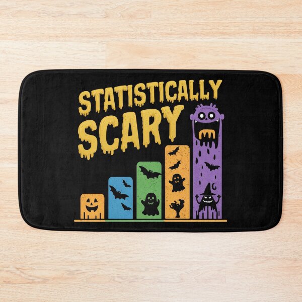 Item preview, Statistically scary, funny statistics and Halloween designed and sold by NoetherSym.