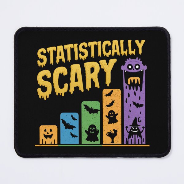 Item preview, Statistically scary, funny statistics and Halloween designed and sold by NoetherSym.