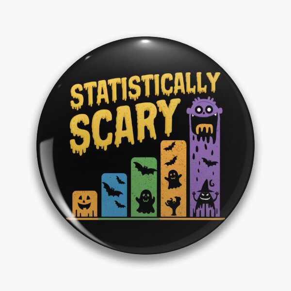 Item preview, Statistically scary, funny statistics and Halloween designed and sold by NoetherSym.