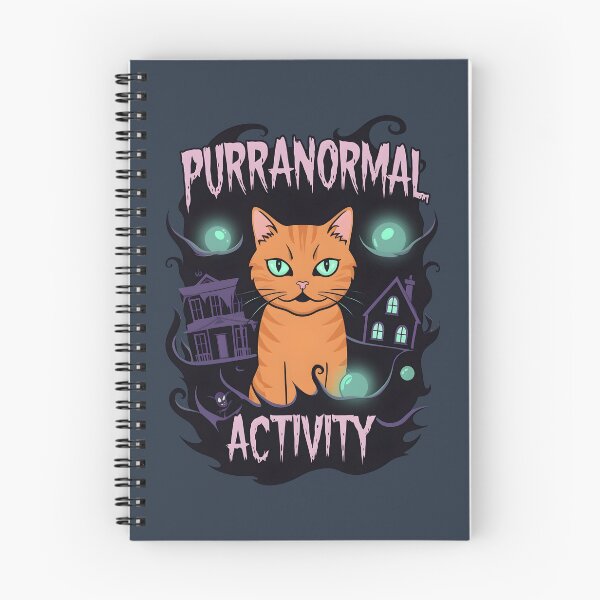 Item preview, Purranormal Activity – Spooky Orange Cat - Halloween Design for Cat Lovers II designed and sold by brindled.