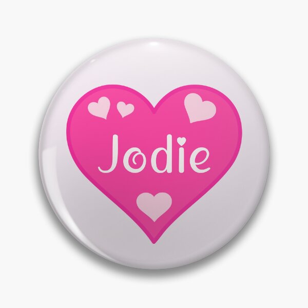Artikelvorschau, Jodie Name Rosa Herz entworfen und verkauft von Jeallan Designs.