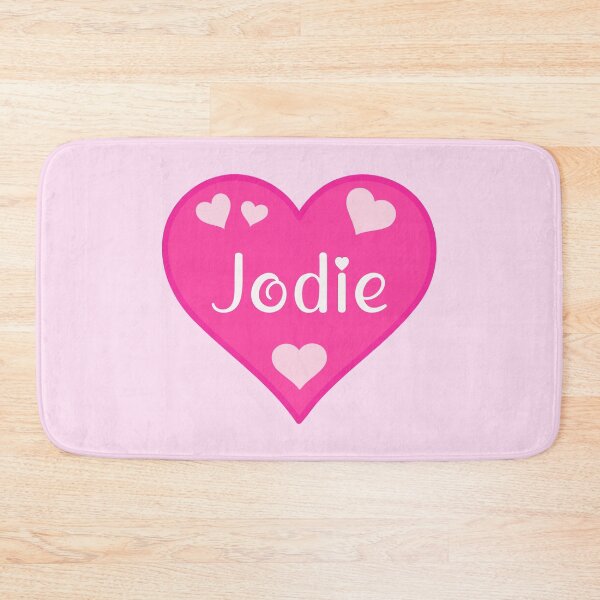 Item preview, Jodie Name Pink Heart  designed and sold by Jeallan Designs.