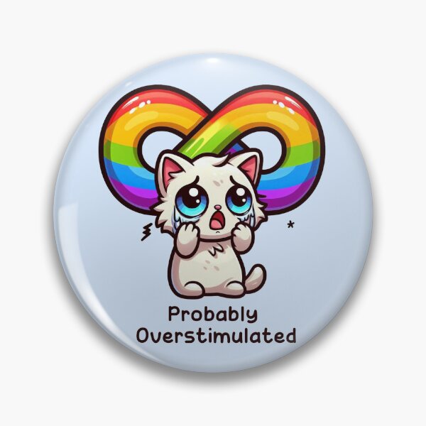 Item preview, Probably Overstimulated designed and sold by Vkinsify.