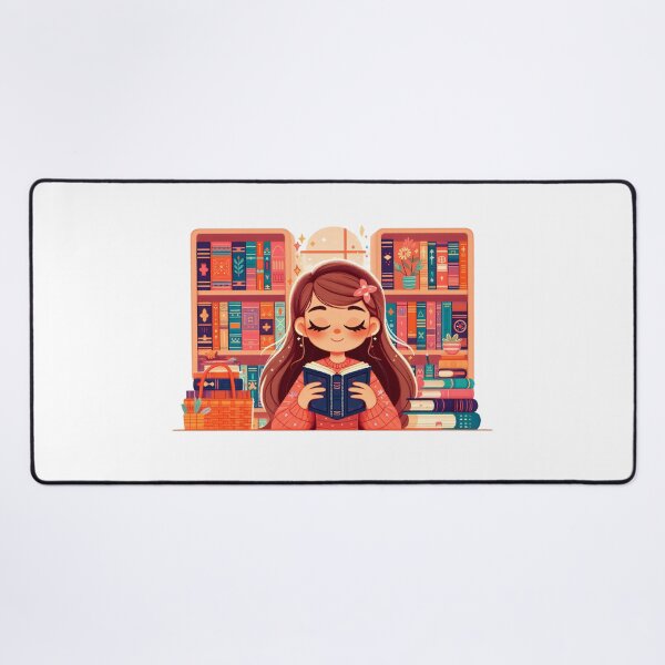Vista previa del artículo con la obra «Descubriendo historias en cada página», diseñado y vendido por Bookwormshop.
