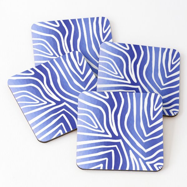 Artikelvorschau, Blaue Zebrastreifen- entworfen und verkauft von Sartoris Art.