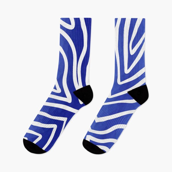 Artikelvorschau, Blaue Zebrastreifen entworfen und verkauft von Sartoris Art.