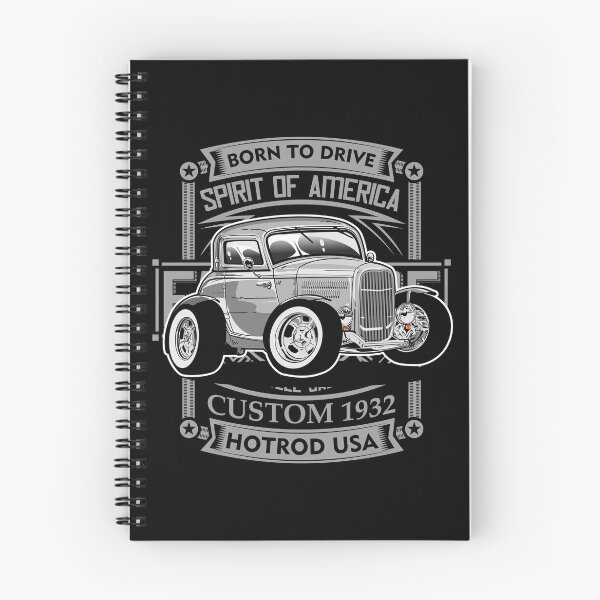 Item preview, Car Cartoon Classic Car  Hotrod 1932 designed and sold by itsTheBugz.