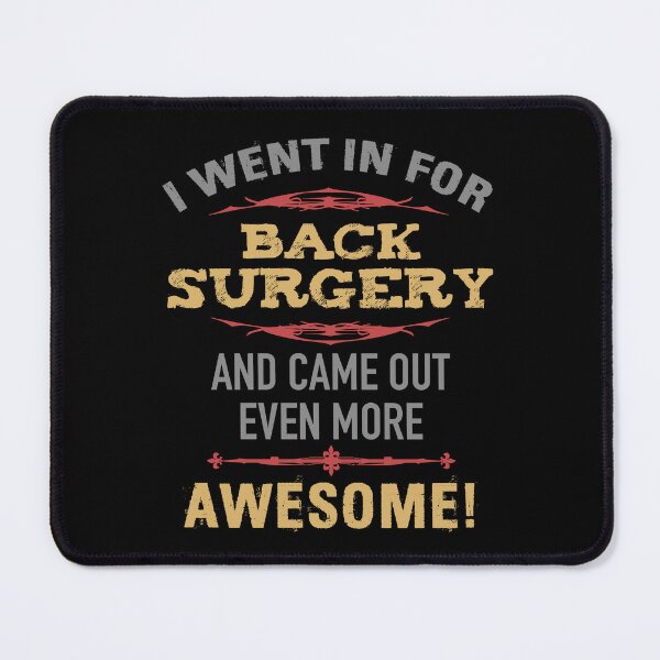 Item preview, Back Surgery Recovery Humor designed and sold by thepixelgarden.