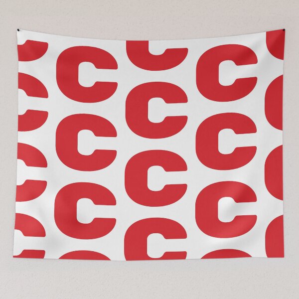 Item preview, Bold Red Letter C Icon designed and sold by TXTRZ-TXTRZ.