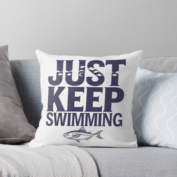 Item preview, Just keep swimming fish designed and sold by Newhyperion.