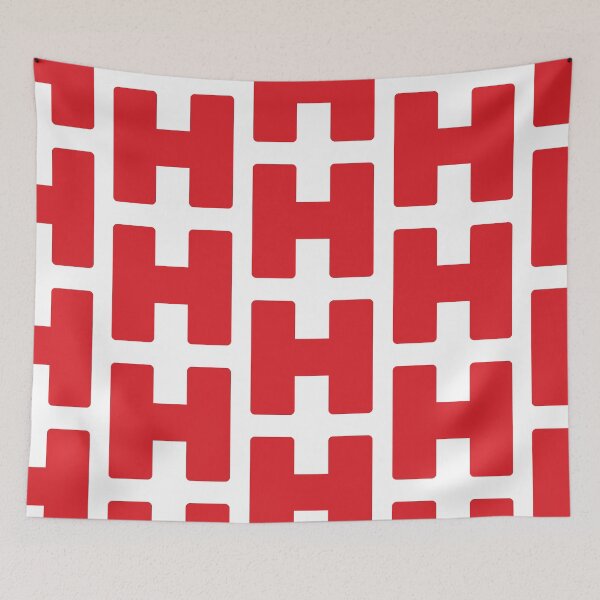 Item preview, Bold Red Letter H Icon designed and sold by TXTRZ-TXTRZ.