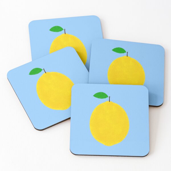 Item preview, Lemon on Blue designed and sold by bits-and-bob.