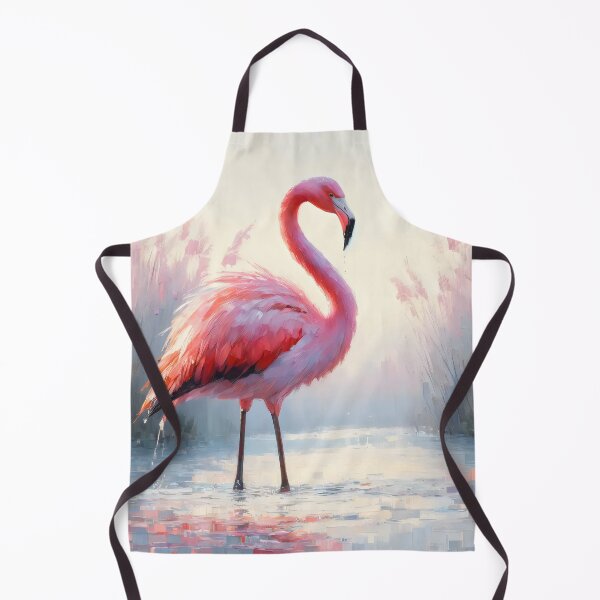 Item preview, Graceful Flamingo in a Pond designed and sold by GoldenPattern.