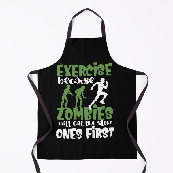 Item preview, Zombies Will Eat the Slow Ones First Halloween designed and sold by PrintCrafting.