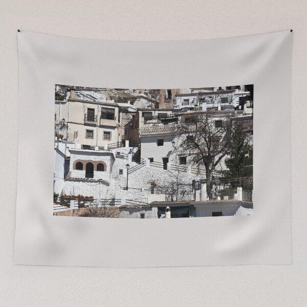Item preview, Houses on the hill, Pampaneira designed and sold by paulboizot.