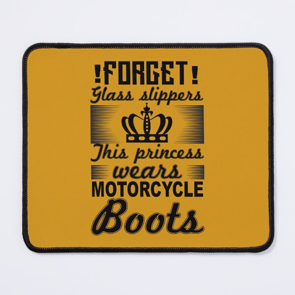 Item preview, This Princess Wears Motorcycle Boot designed and sold by ArtComixHaven.