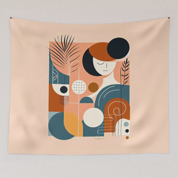 Item preview, Minimal Girl in Art designed and sold by shaheer-khawaja.