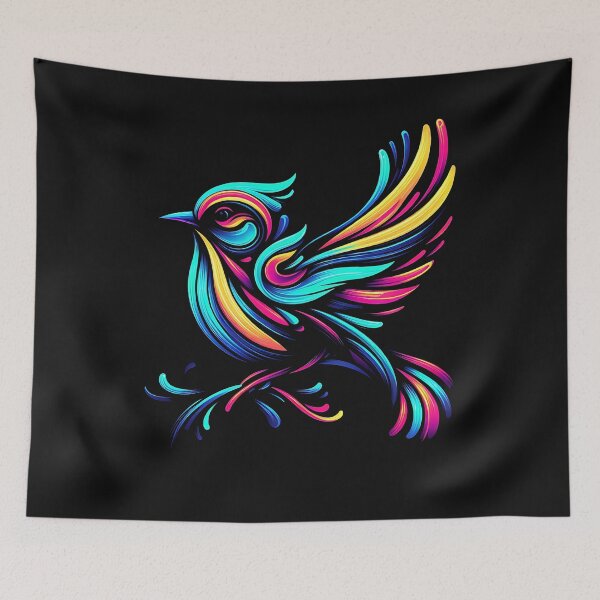 Item preview, Pastel bird designed and sold by LvlUpPrints.