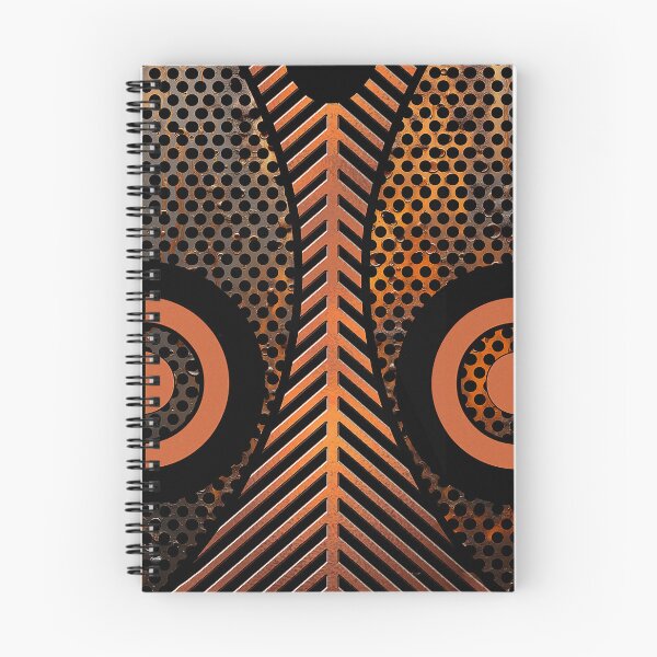 Item preview, African inspired coppery pattern designed and sold by bdesignsnz.