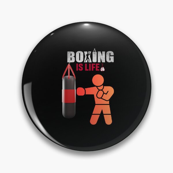 Item preview, Boxing Is Life Gifts For Fighters designed and sold by CombatInk.