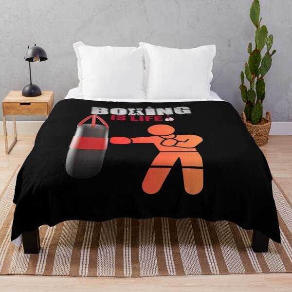 Item preview, Boxing Is Life Gifts For Fighters designed and sold by CombatInk.