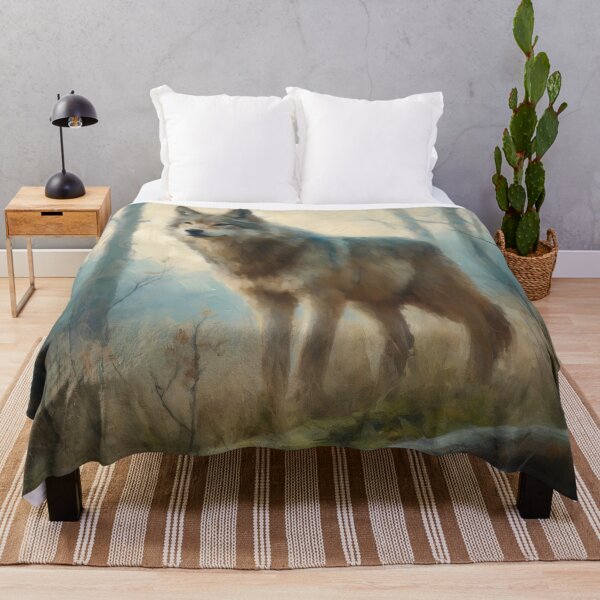 Item preview, Majestic Wolf in the Forest designed and sold by GoldenPattern.