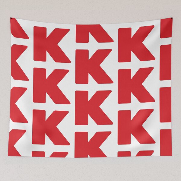 Item preview, Bold Red Letter K Icon designed and sold by TXTRZ-TXTRZ.
