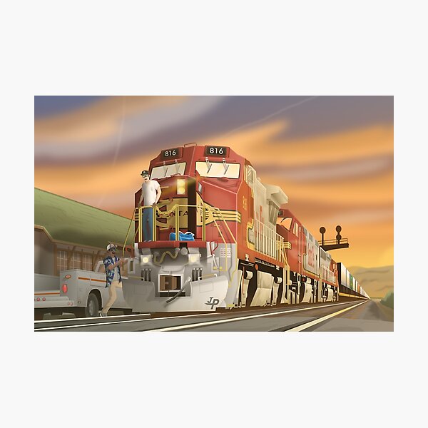 Item preview, The Evening Shift designed and sold by Jake's Retro Rails.