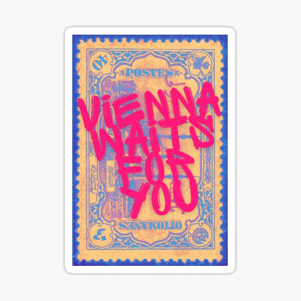 Item preview, Copy of Vienna Waits For You Print With Border designed and sold by MyNotesToSelf.
