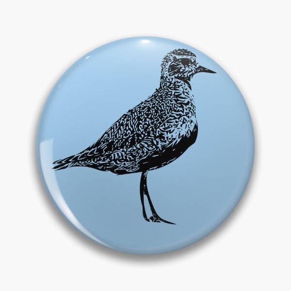 Item preview, European Golden-Plover Black Design  designed and sold by designsasstultd.