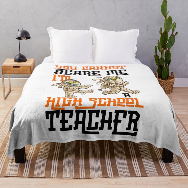 Item preview, Funny For High Shcool teachers, You Cannot Scare Me I'm A High School Teacher, Halloween designed and sold by ArtByKatti.