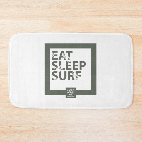Item preview, Eat Sleep Surf designed and sold by OVelhoLobodoMar.