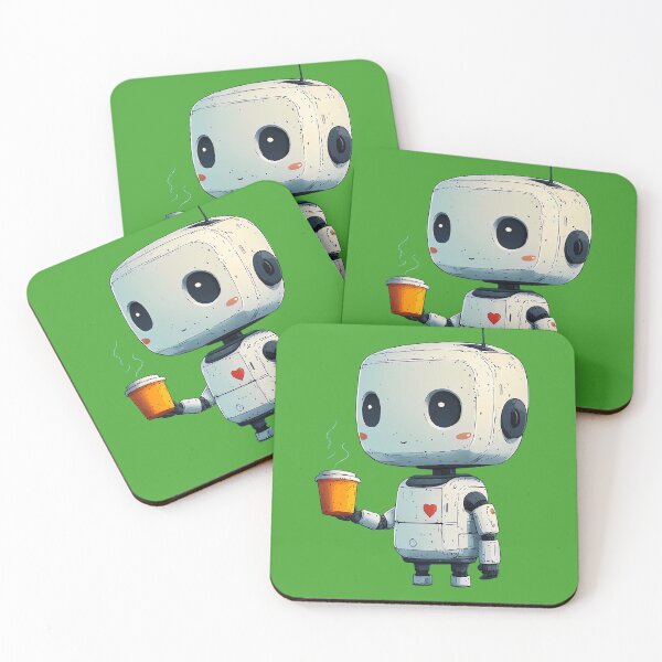 Item preview, Robot coffee time designed and sold by Brendon987.