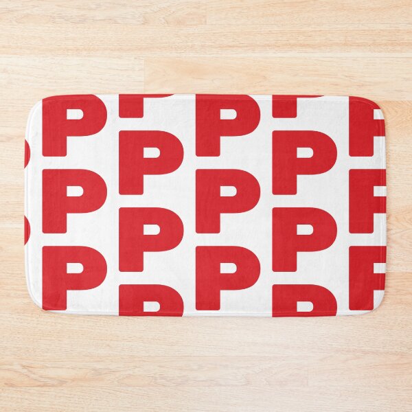 Item preview, Bold Red Letter P Icon designed and sold by TXTRZ-TXTRZ.