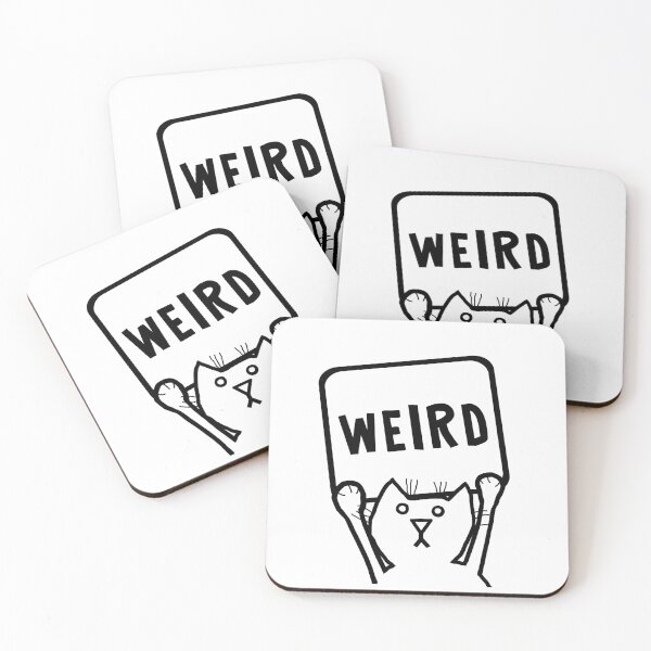 Item preview, Cat says Weird She is Referring to the Election designed and sold by ellenhenry.