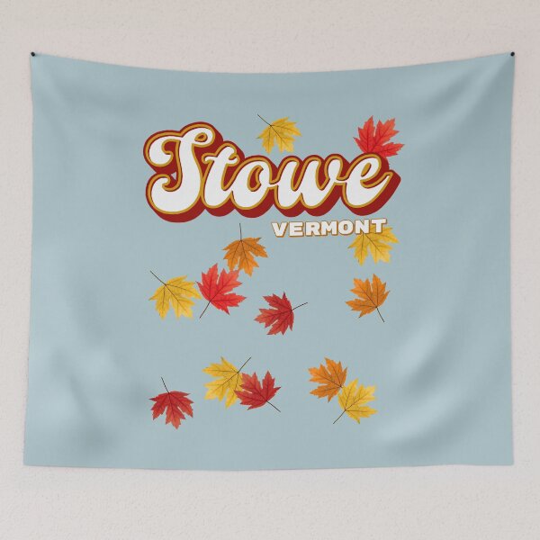Item preview, Stowe - Vermont’s Fall Foliage Wonderland designed and sold by crickmonster.
