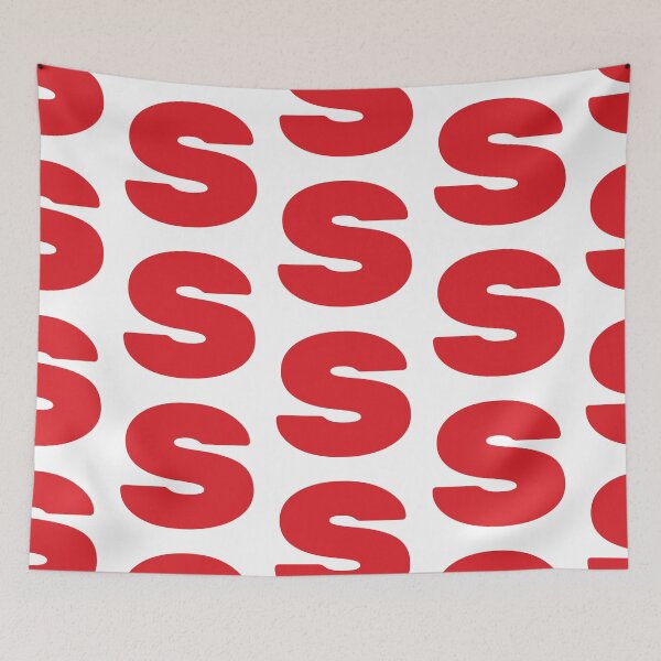 Item preview, Bold Red Letter S Icon designed and sold by TXTRZ-TXTRZ.