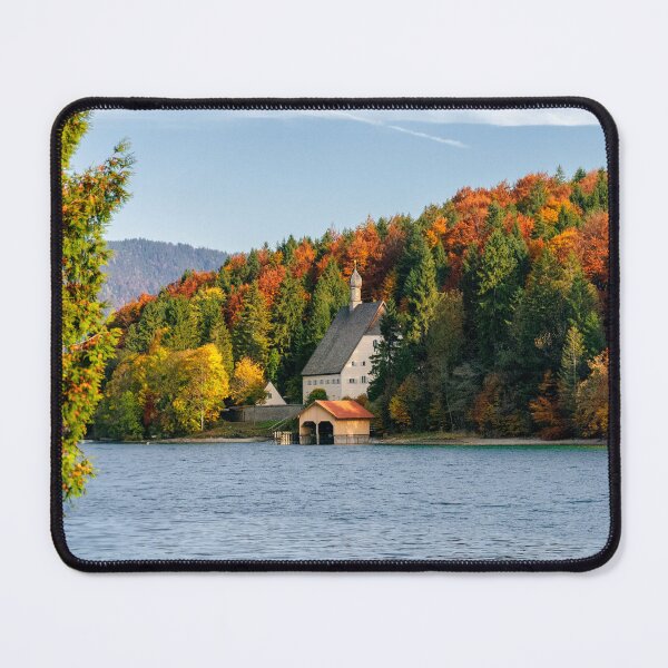Item preview, Autumn on Lake Walchen, Bavaria, Germany designed and sold by Kasia Design.